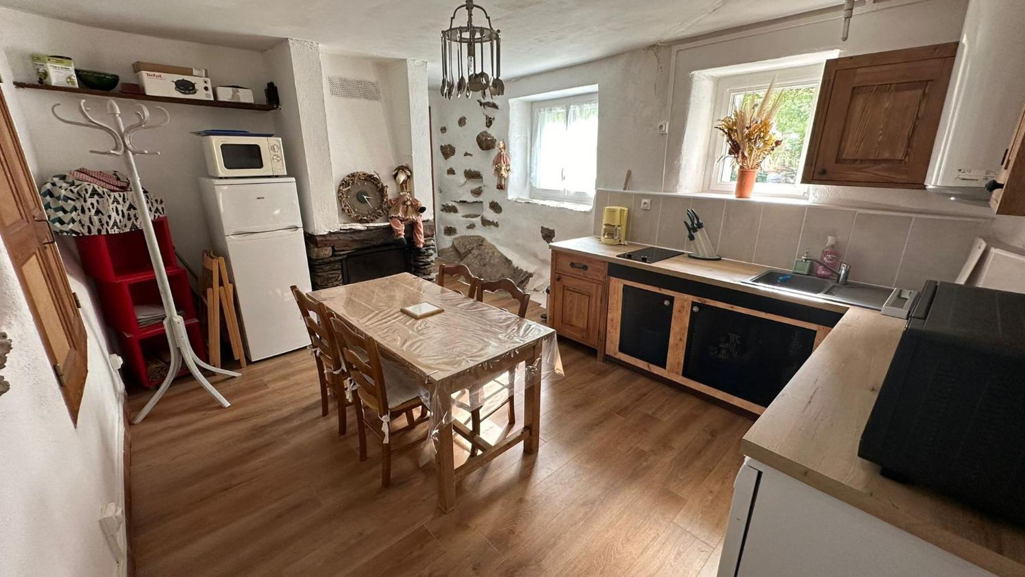 Gite en Cevennes 4 personnes Ponteils-et-Bresis Extérieur photo